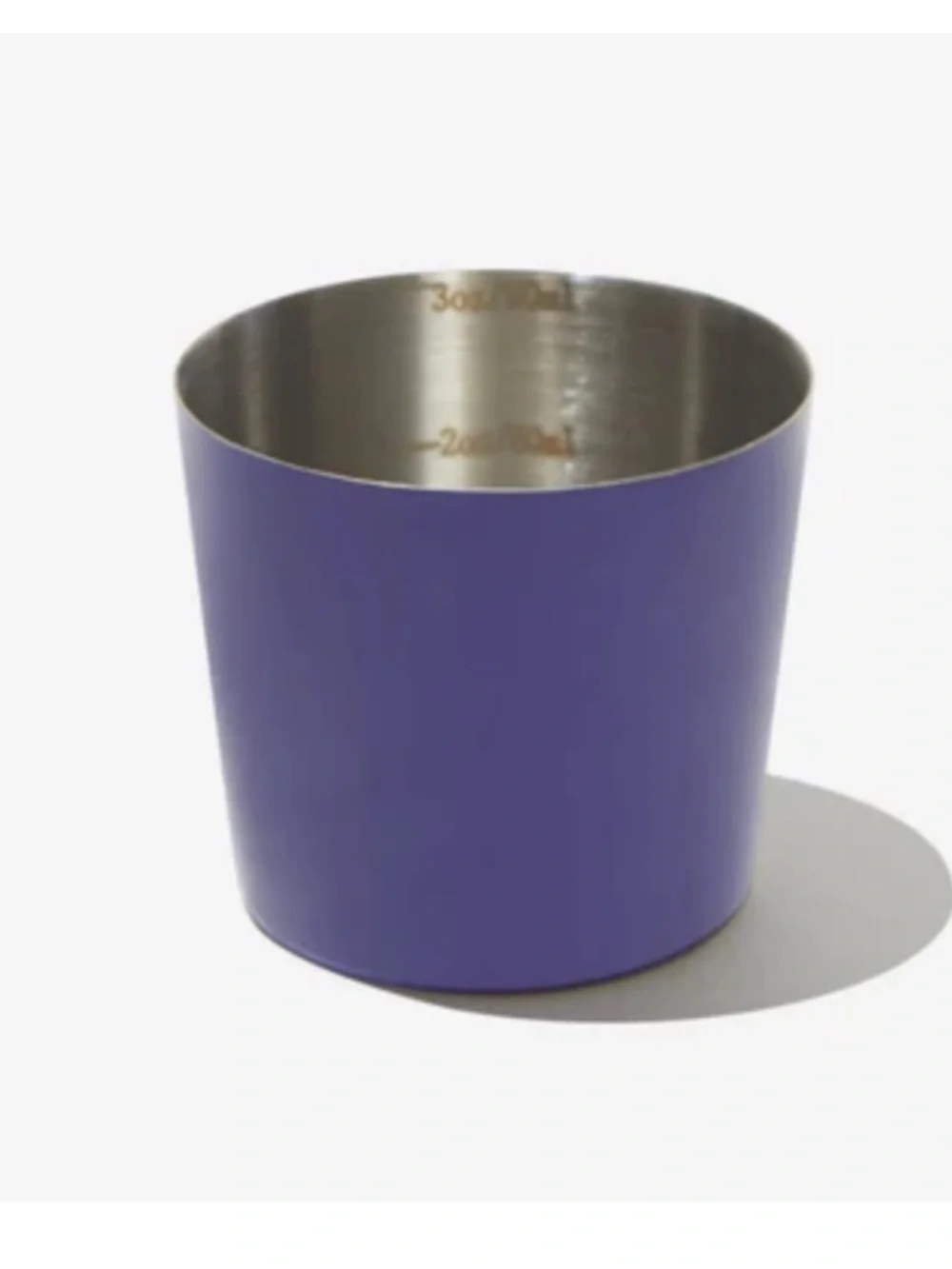 Jonathan Adler Striped Blue Gradient Cocktail Shaker MSRP 180$ men’s gift